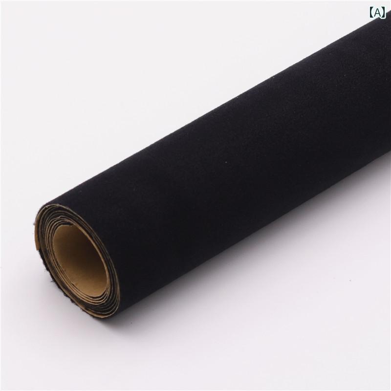 布 生地 シワになりにくい 自己粘着性を持つ起毛裏地の展示用ボードや車内装飾、背景用クッション、マジックテープなど多用途な製品。