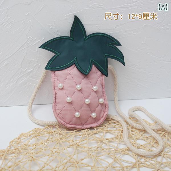 ミニ コインケース 韓国 ベビー＆ 子供用 クロス ボディバッグ レース 生地 かわいい小銭入れ 洋服 飾..