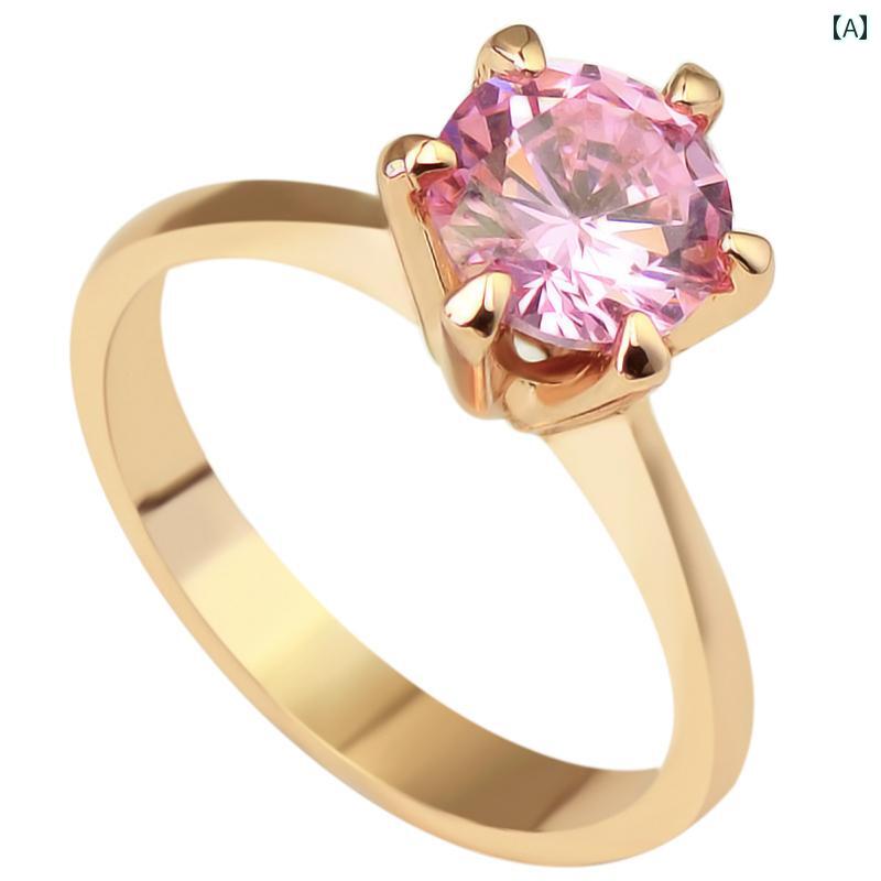 女の子用 ジュエリー 子供用 小指に ラインストーン カラットを ちりばめた 女の子向け ファッション ..