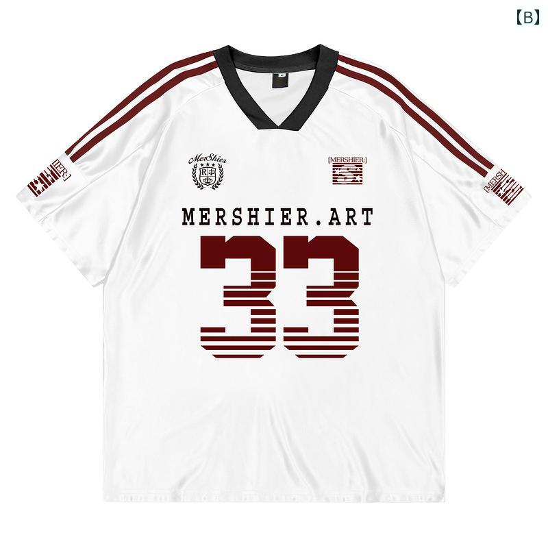 Tシャツ メンズ おしゃれ Tシャツ メンズ おしゃれ cuwu アメリカン ブローク コア ジャージ 半袖 Tシャツ 女性 夏 ゆったり スリム レター トップス