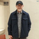 ジャケット パーカー メンズ おしゃれ お父さんの コート 男性 薄手 綿 中年 幹部 ジャケット 秋冬 コートお じいさん 老人 服