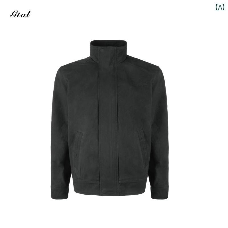 　ジャケット　パーカー　メンズ　シンプル GTAL カット アメリカン ハンティングジャケット 3 プルーフ スタンドカラー 無地 刺繍 春 アウトドア ワークウェア ジャケット