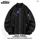 ジャケット パーカー メンズ シンプル wassup アメリカ 春秋 フライト ジャケット メンズと レディース 野球 カラー 冬 厚手 コットン 衣類 キル...