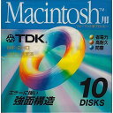 TDK Macintosh用 フロッピーディスク 10枚入りフォーマット済 MF2HD-MCX10PS