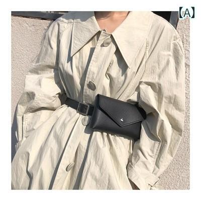 ウエスト バッグ ポーチ スマートフォン 小銭 鍵 ウエスト バッグ ベルト 女性用 2024年 装飾 イン スタイル 取り外し 可能 吊り下げ バッグを 収納 できます。