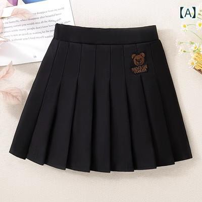 女の子 スカート 子供用 ショート 女の子 スカート プリーツスカート 春の 子供用 秋 ショート 女の子..