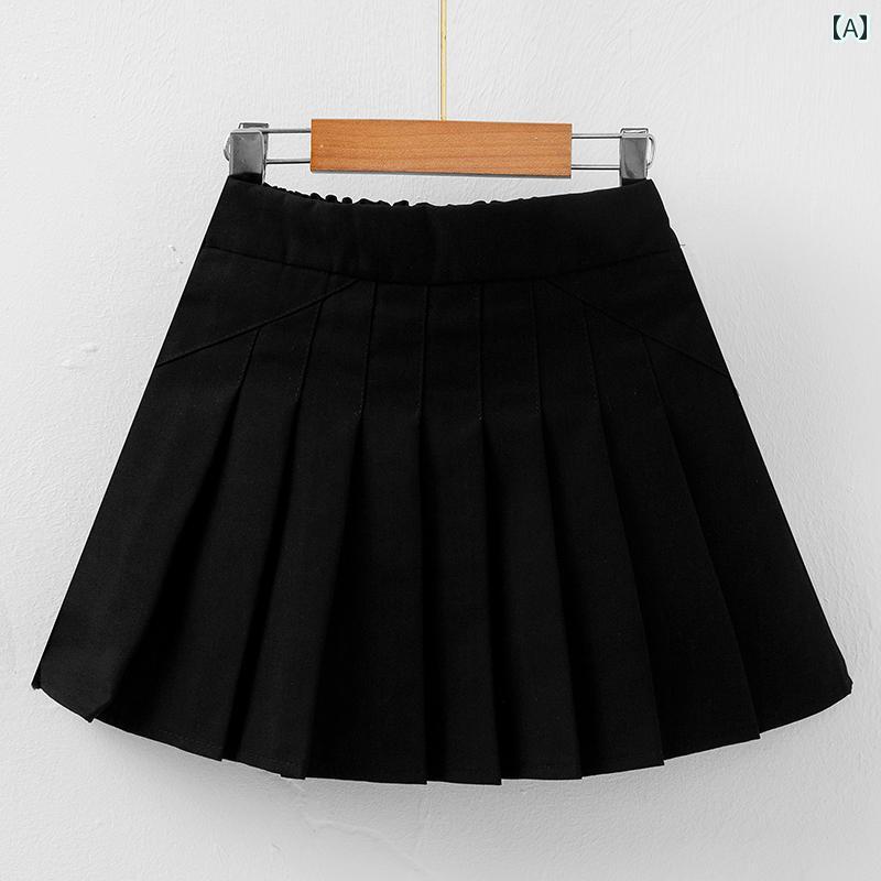 女の子 スカート 子供用 ショート 女の子 スカート プリーツスカート 春秋 2024 子供の スタイリッシュ..