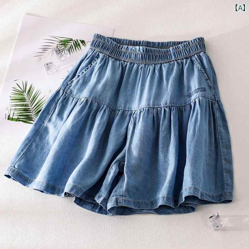 ガールズ ショート パンツ スカート ウェイウェイ ガールズ ショート パンツ 夏服 2025年 子供用 デニ..