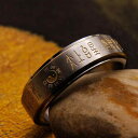 チタン メビウスリング な 心の マントラ 道教の 瞑想の 修行 チタン 鋼の 回転 リング 太上 太 興 伝統 文化の メンズ レディース