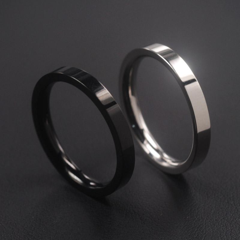 チタン メビウスリング 欧米の リング メンズ シングル ピン キー チタン スチール 色褪せにくい 個性 リング新 スタイル