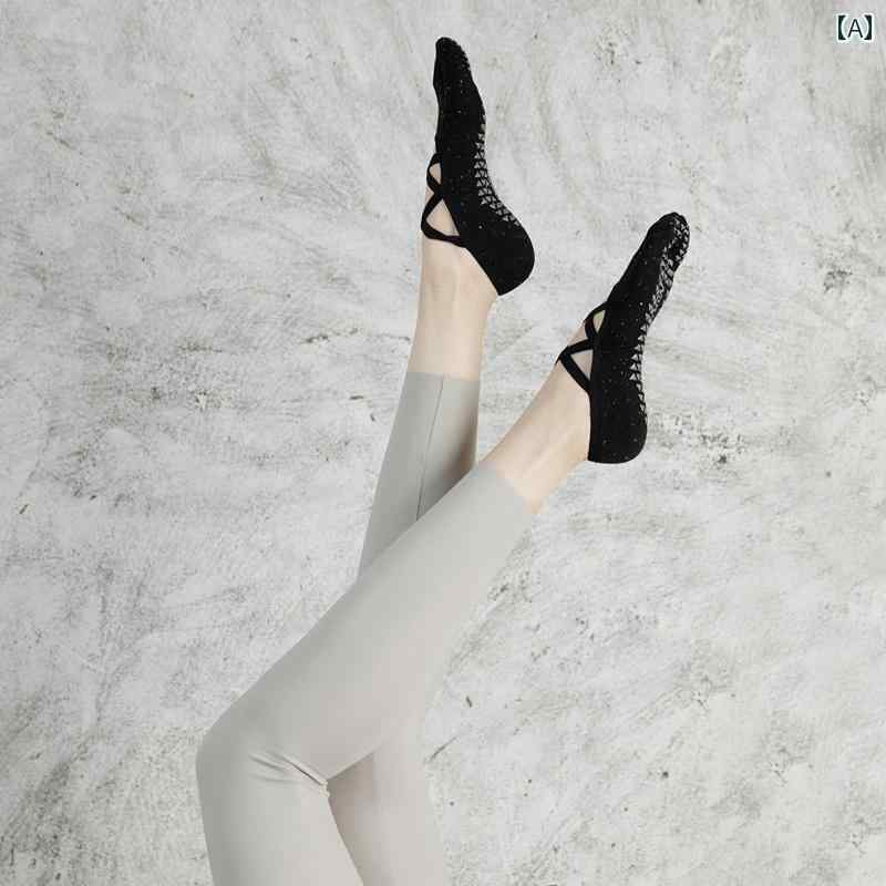 ヨガ ソックス ピラティス バレエ 滑り止め ソックス ピラティス ヨガ レディース 屋内 スポーツ 5本 ..