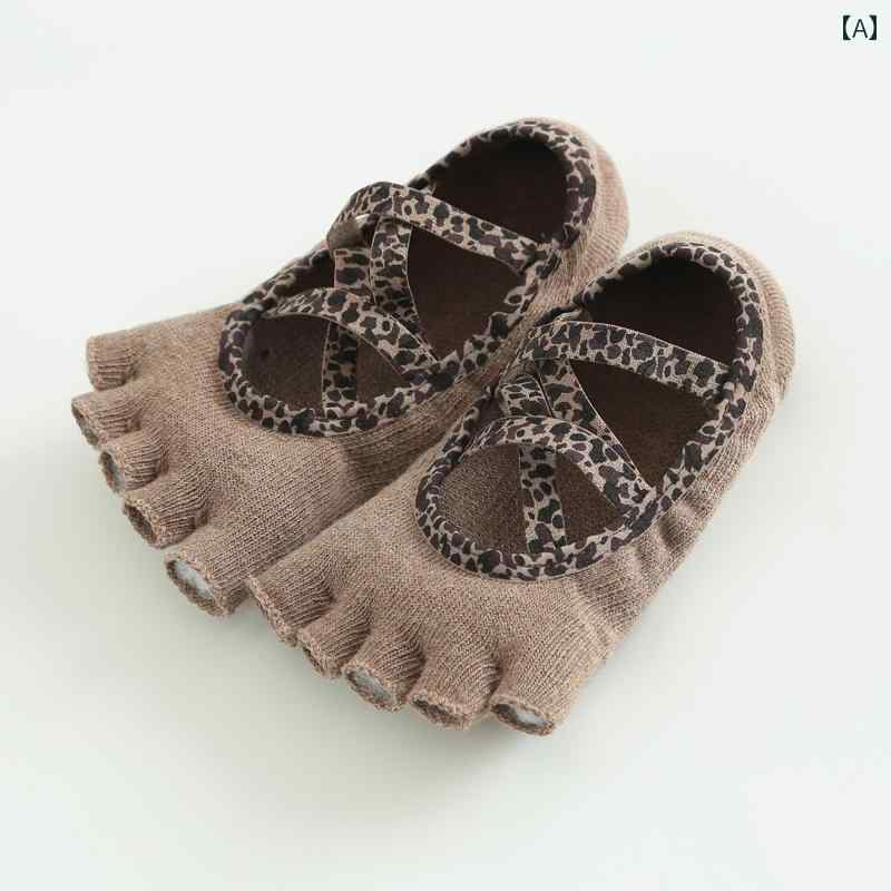 ヨガ ソックス ピラティス 5本 指 シューズと 組み合わせる 女性用 プロ 滑り止め ヨガ ソックス ヒョ..