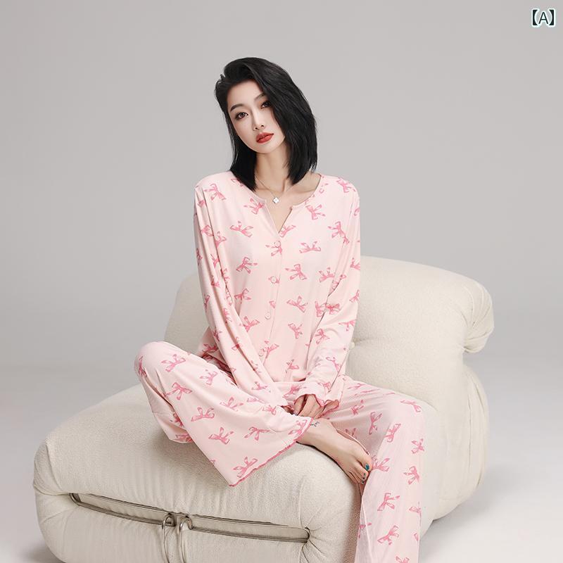 　パジャマ　レディース　上下 女性用 ベルベット パジャマ 2025 春夏 コットンシルク 長袖 軽くて 高級 着用 できる ホームウェア スーツ