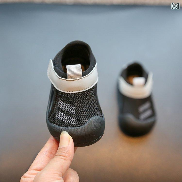 赤ちゃん　靴　シューズ 夏用 ベビー 幼児用 シューズ 男の子用 サンダル ソフト ソール 女の子用 滑り..