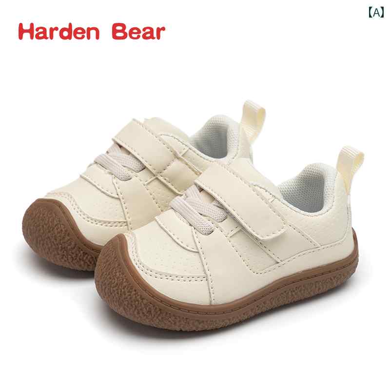 赤ちゃん　靴　シューズ ハーデン ベア 男の子と 女の子 子供用 機能 スポーツ シューズ ベビー 幼児用 ホワイト 秋 通気性 滑り止め