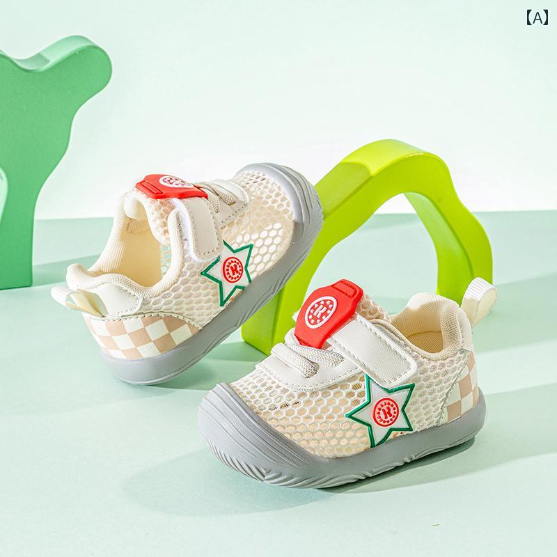 ベビー　シューズ　かわいい Jingqi 幼児用 サンダル 2025 春夏 女の子用 シューズ 滑り止め 男の子用 ..