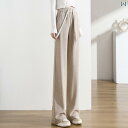 レディース ハイウエスト パンツ 春の レディース 長め カジュアル ワイド レッグ パンツ 背の 高さ 人向け新 スタイル 175 cm ハイウエスト スリム 170 ゆったり ストレート フロア レングス