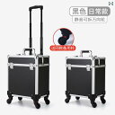 メイク 道具 セット NICELAND / Nashilian大容量 トロリー プロ 仕様 メイクアップ ボックス メイクアップアーティスト ネイルアート 刺...