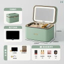 メイク 道具 セット OBOX 化粧 品 収納 ボックス 美容 ツール ブラシ ポータブル 収納新 2025 ミラー 付き スマート メイクアップバッグ