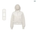 フリース トップス ジッパー ルル 同じ スタイル 秋冬 ジャケット スキューバ ハーフ ジップ 裏起毛 パーカー レディースカジュアル スポーツ スタンドカラ...
