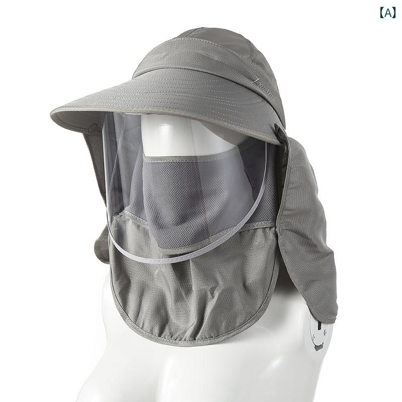 防護　フェイス　めがね 女性 用 防 煙 マスク 帽子 キッチン 専用 調理用 フルフェイス 油 飛 沫 アー..