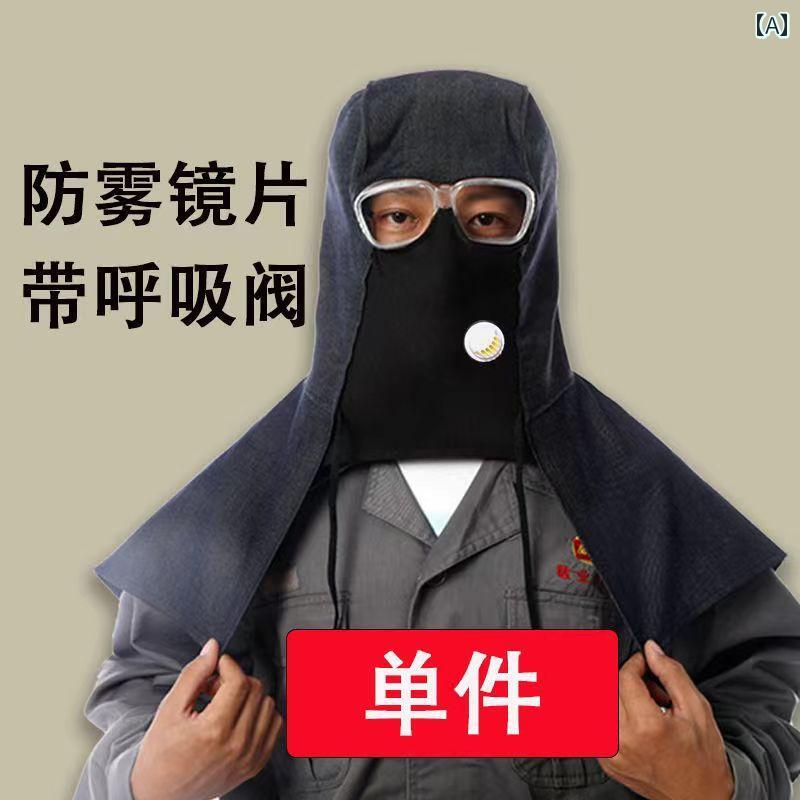防護 フェイス めがね 防塵 マスク フルフェイス ハーベスター 産業 粉塵 対策 塵肺 メガネ ショール キャップ 日焼け防止 通気性 磨き上げられた フード