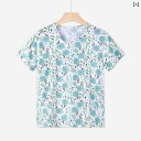 半袖 半ズボン パジャマ 半袖 レディース 夏 綿 母 Tシャツ 高齢者 シャツ 大きいサイズ 薄手 パジャマ