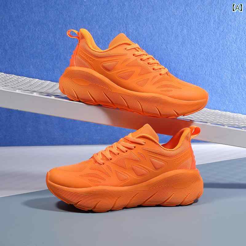 ランニング　シューズ　カジュアル カップル向け 軽量 通気性 エアロビクス 縄跳び スポーツ シューズ メッシュ 男女兼用 マラソン リバウンド ブースト クッション ランニング