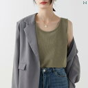 タンクトップ レディース ノースリーブ 夏用の 女性用 ワッフル ボトム キャミソール アウター用の ノースリーブ Tシャツ サイドの 胸を カバー する 幅 広の ショルダーストラップ 付き スーツ