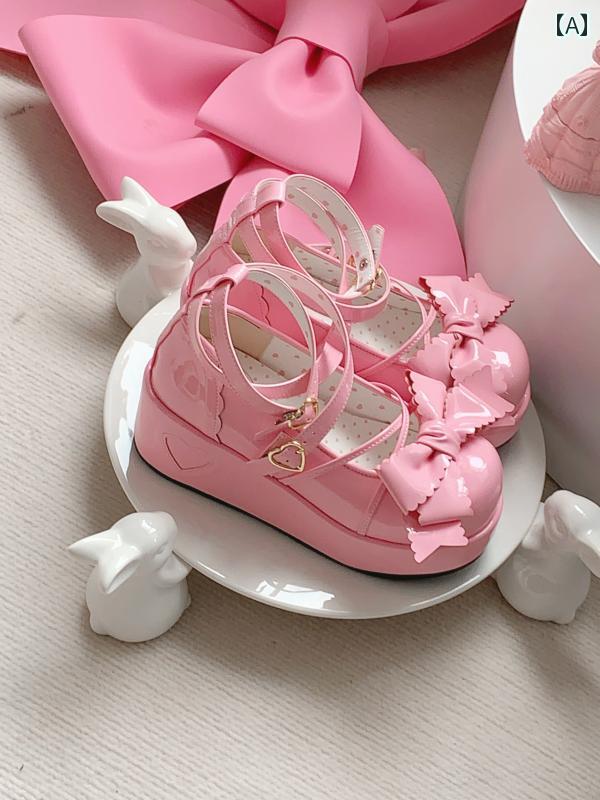 ブライスアイシードールサンダル濃赤赤靴 シューズ 革