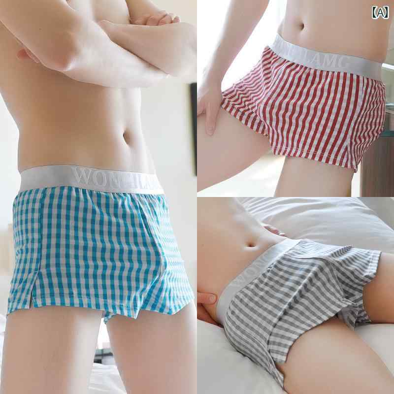 メンズ　ボクサーパンツ　下着 男性 下着 メンズ 綿 四隅 通気性 アロー パンツ 大きいサイズ 快適 夏..