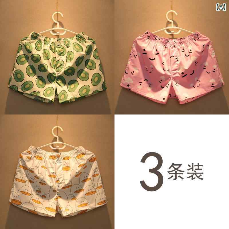 メンズ　ボクサーパンツ　下着 3 組の ゆったりした メンズ 下着 綿 ボクサー 通気性の ある 矢印 パン..