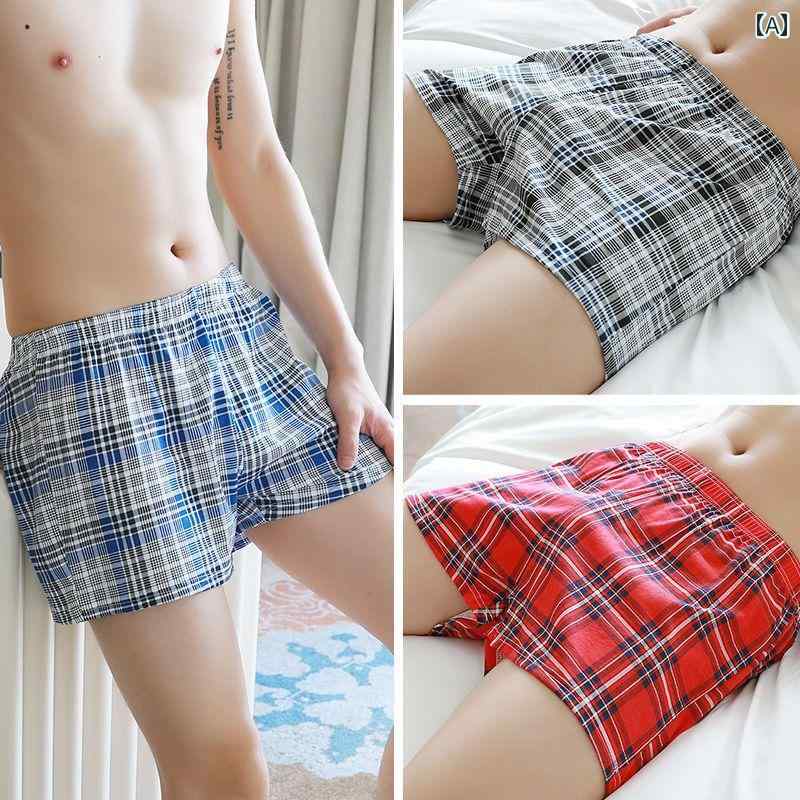 メンズ　ボクサーパンツ　下着 メンズ 下着 綿 ゆったり 四隅 通気性 アロー パンツ 大きいサイズ 快適..