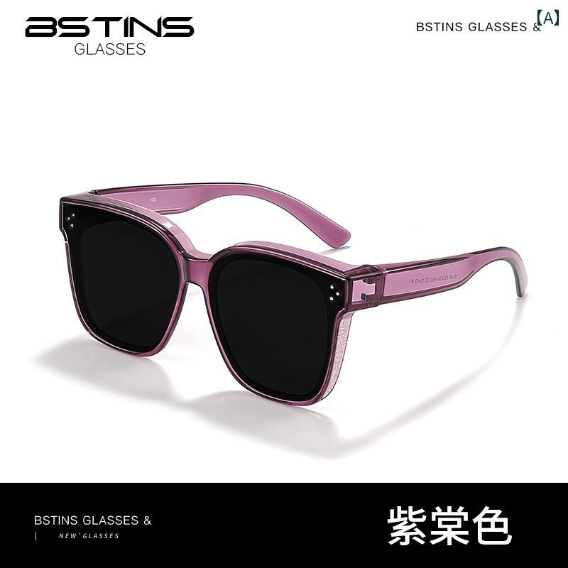 サングラス　レンズ　おしゃれ 近視 メガネ 女性用 特殊 アウター サングラス 2025年 新型 クリップ オ..