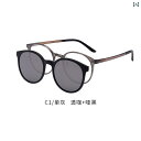 サングラス レンズ スタイリッシュ AOJO 近視 セット サングラス レンズを できる クリップ オン AJ 203 SF 501(4)