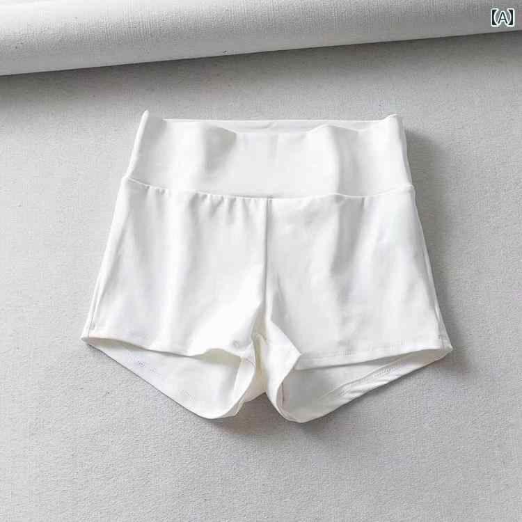 レディース　レギンス　シャーク 欧米 ハイウエスト ヨガ フィットネスショーツ レディース 夏用 伸縮..