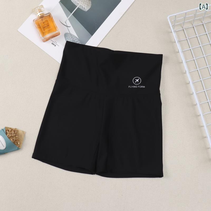 レディース　レギンス　シャーク シャーク パンツ レディース アウターウェア 夏 薄手 露出 防止 安全 シームレス 腹部 ヒップ アップ スカート レギンス ショート(4.0)