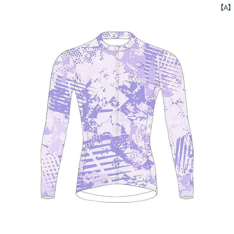 パンツ　スポーツ　ランニング VEO サイクリングジャージ 夏 ロード バイク ロング トップ 春秋 ダブル..