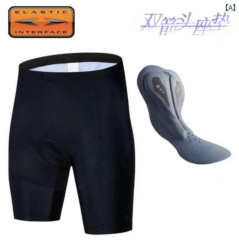 スポーツ　パンツ　フィットネス 2024 サイクリング パンツ イタリア製 ダブルアロー クッション 春夏 ショーツ 男女兼用