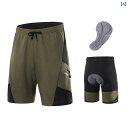 スポーツ パンツ フィットネス ドイツ製 ツー イン ワン サイクリング ショーツ マウンテンバイク パンツ メンズ シリコンパッド 自転車 レジャー 通勤 サ...