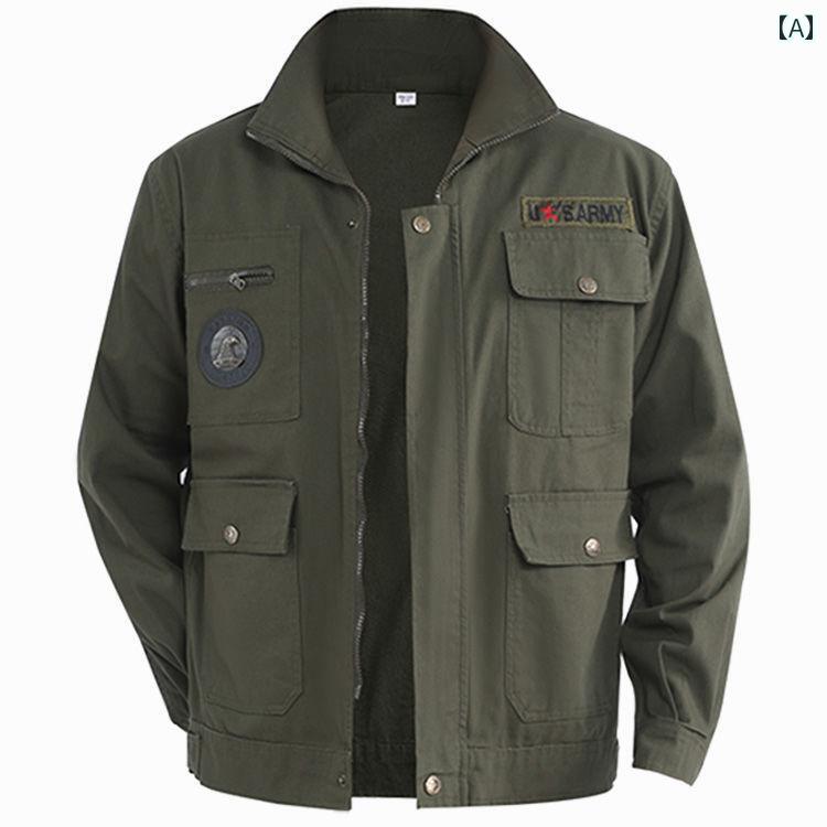 作業服　メンズ　ワークウェア 春秋 作業着 トップス メンズスーツ ワンピース パンツ 耐摩耗および 火..