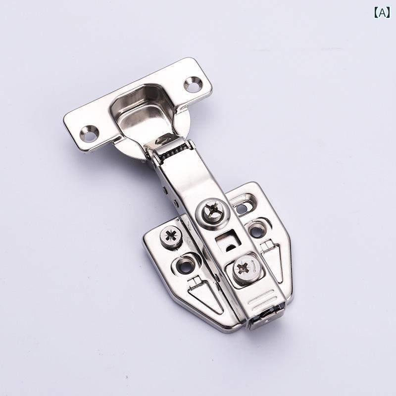 ヒンジ　ステンレス　ドア ステンレス 304 3 次元 調節可能 ヒンジ 減 衰 サイレント D 油圧 バッファ ..