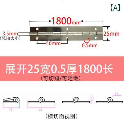 ヒンジ　ステンレス　ドア 201 / 304 316 ステンレス スチール ロング ヒンジ ゴールド ロウ キャビネ..