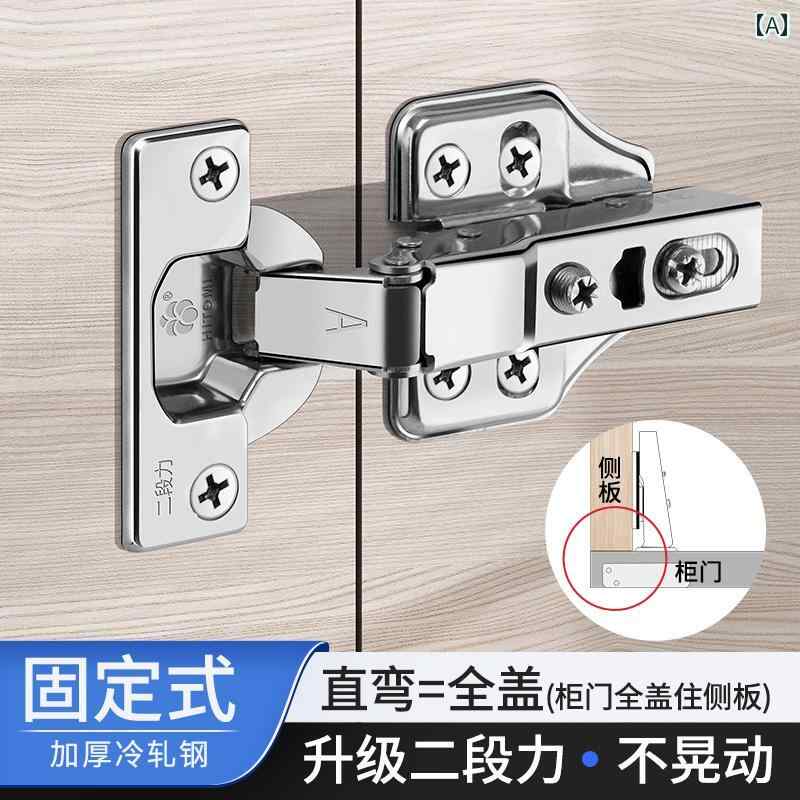 ヒンジ　ステンレス　ドア 2 段階 力 ヒンジ ステンレス スチールキャビネット ドアヒンジ キャビネッ..