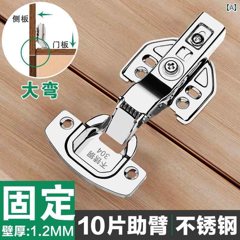 ヒンジ　ステンレス　ドア ヒンジ ダンピング 304 ステンレス スチールキャビネット ドア ハードウェア..