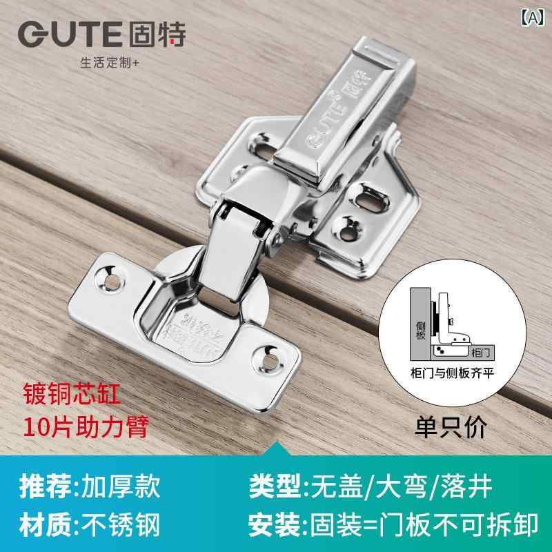 ヒンジ　ステンレス　ドア Goode 304 ステンレス スチール ヒンジ キッチン ダンピング ワードローブ ..