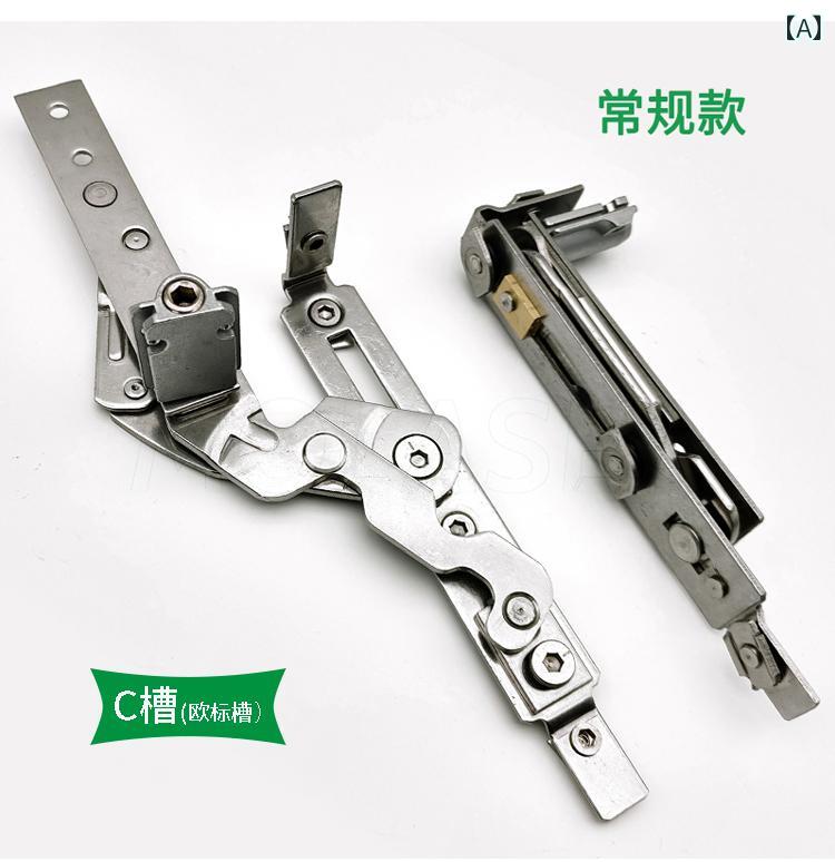 金具　取付　ヒンジ 崩れた 橋の アルミ製 ドアと 窓の ヒンジ 開き 見えない 窓 180度 調節可能 304 ..