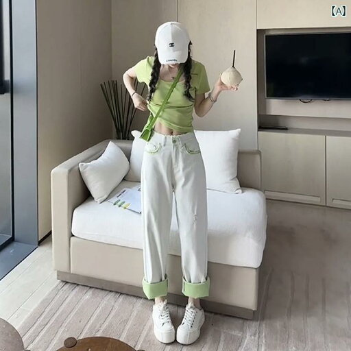 セットアップ レディース カラー ドーパミン カジュアル ファッション スポーツ スーツ 女性用 夏 ストリート ブラスト エイジレス グリーン 半袖 ホワイト ジーンズ ツーピース セットアップ レディース カラー ドーパミン カジュアル ファッション スポーツ スーツ 女性用 夏 ストリート ブラスト エイジレス グリーン 半袖 ホワイト ジーンズ ツーピース