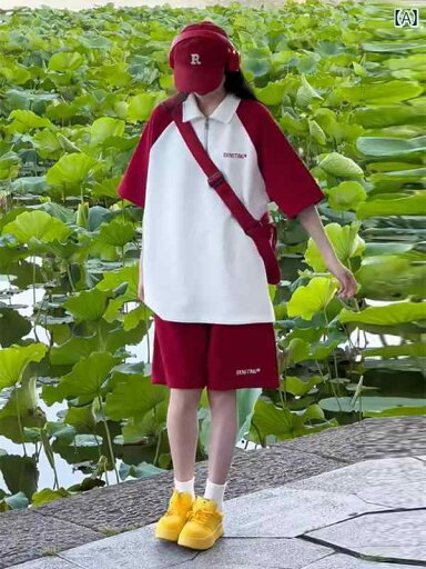 レディース カジュアル ウェア ドーパミン ootd スポーツ スーツ 女性 夏 韓国 年齢を 減らす ゆったり ポロ カラー 半袖 ショート パンツ ツーピース ランニング レディース カジュアル ウェア ドーパミン ootd スポーツ スーツ 女性 夏 韓国 年齢を 減らす ゆったり ポロ カラー 半袖 ショート パンツ ツーピース ランニング