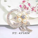 アクセサリー パール ジュエリー ブローチ スーツ コート ファッション 高級 女性 かわいい 風 アンチ 露出 バックル ピン パール 固定 アクセサリー